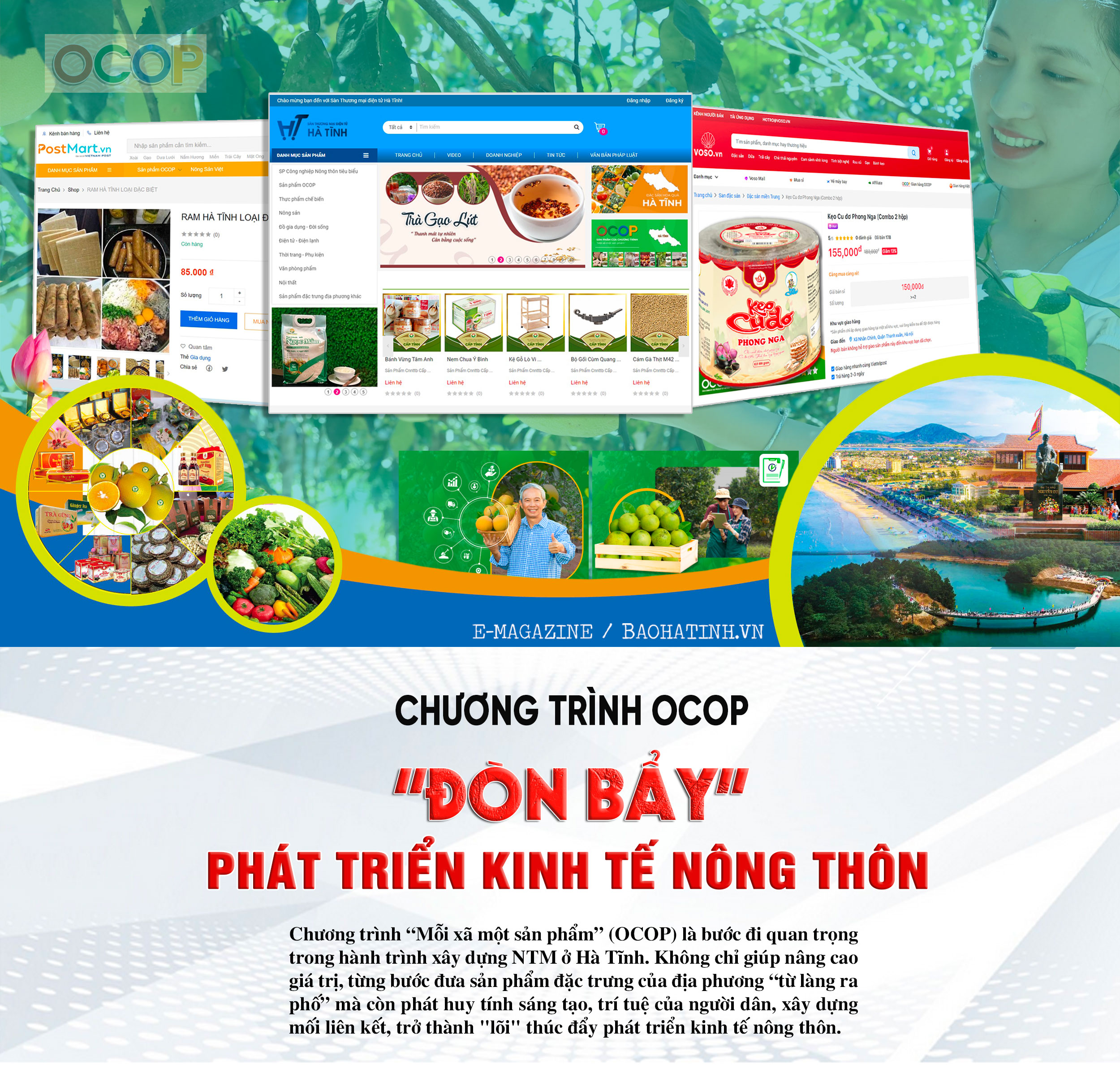 Chương trình OCOP - “đòn bẩy” phát triển kinh tế nông thôn (bài 3): Để chương trình OCOP là trọng tâm phát triển kinh tế nông thôn