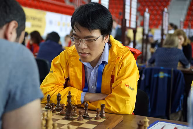 Lê Quang Liêm áp sát ngôi đầu giải cờ vua châu Á