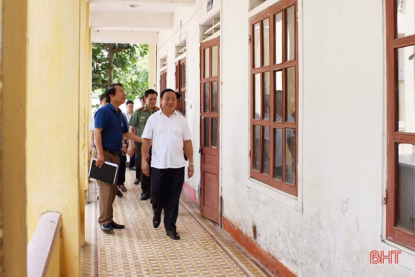 Thực hiện nghiêm nội dung, quy chế Kỳ thi THPT quốc gia tại Hà Tĩnh