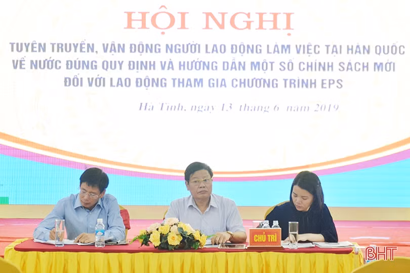 Lao động Hà Tĩnh về nước đúng thời hạn sẽ tạo cơ hội cho nhiều lao động khác sang Hàn Quốc làm việc