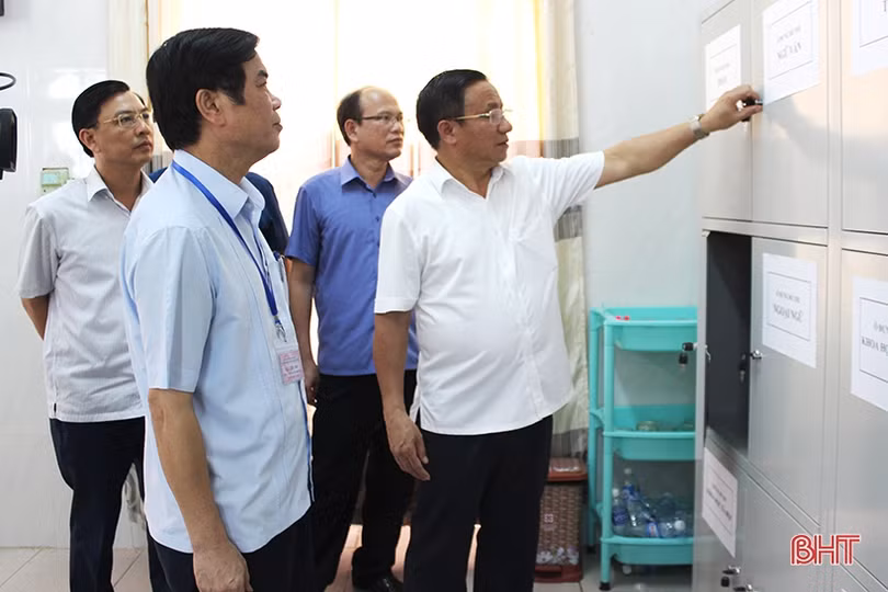Thực hiện nghiêm nội dung, quy chế Kỳ thi THPT quốc gia tại Hà Tĩnh