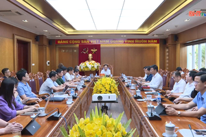 Tiểu ban Tổ chức phục vụ Đại hội Đảng bộ tỉnh họp bàn kế hoạch thời gian tới