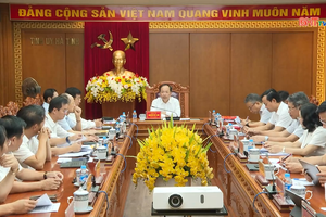 Ban Thường vụ Tỉnh ủy cho ý kiến các nội dung thuộc thẩm quyền