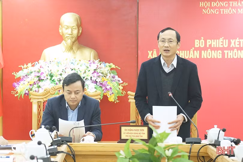 Hà Tĩnh có thêm 37 xã đạt chuẩn nông thôn mới, nông thôn mới nâng cao