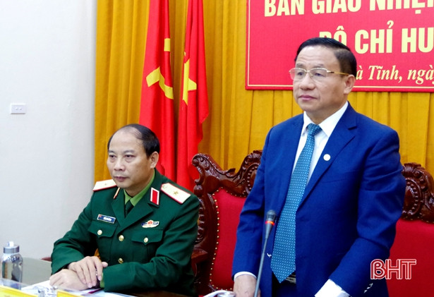 Bộ Chỉ huy Quân sự Hà Tĩnh có tân Chỉ huy trưởng