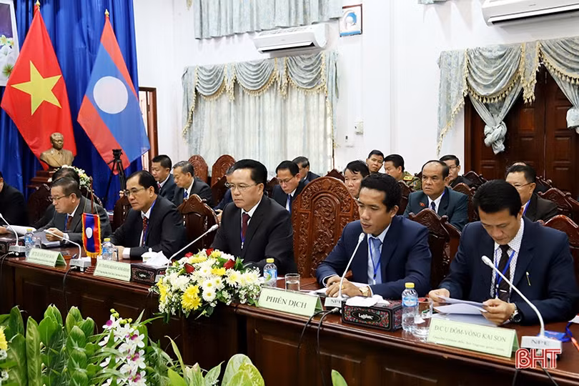 Hà Tĩnh và Bôlykhămxay xây dựng hình mẫu về hợp tác hữu nghị đặc biệt Lào - Việt