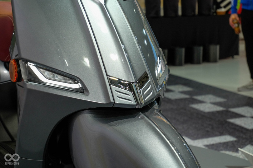 Xe ga Suzuki Saluto 125 ra mắt - kiểu dáng cổ điển, trang bị smartkey