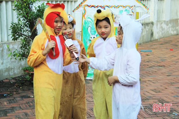 “Trang sách tuổi hồng” ở Nghi Xuân - sân khấu hóa những câu chuyện cổ tích