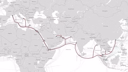 3 tuyến cáp quang biển cùng gặp sự cố