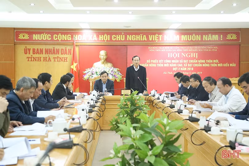 Hà Tĩnh có thêm 37 xã đạt chuẩn nông thôn mới, nông thôn mới nâng cao