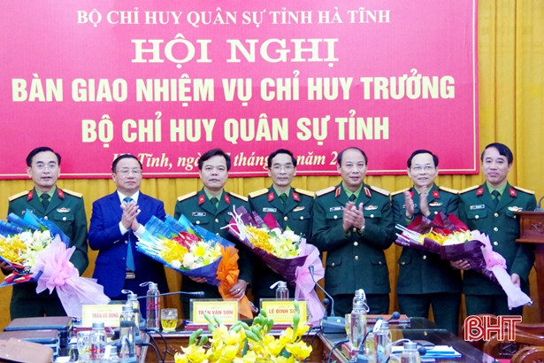 Bộ Chỉ huy Quân sự Hà Tĩnh có tân Chỉ huy trưởng