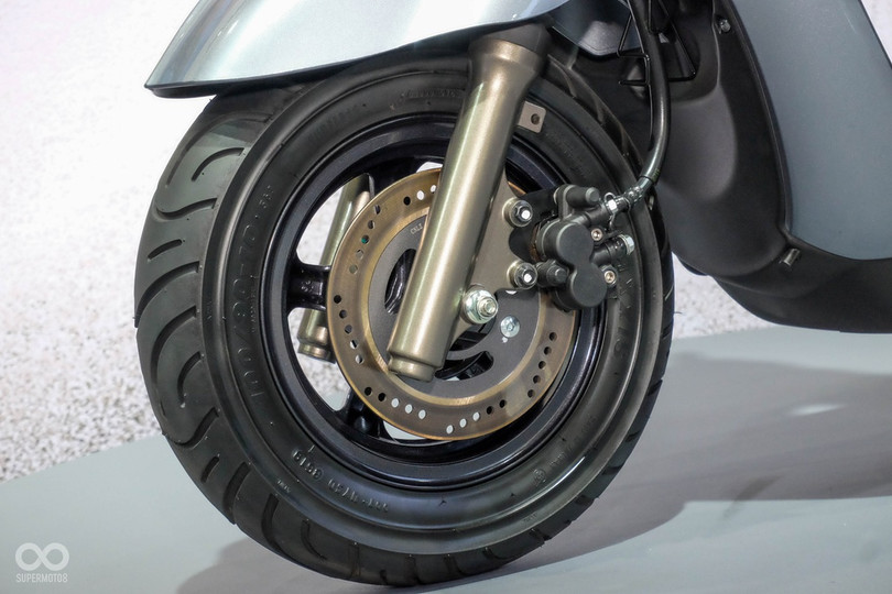 Xe ga Suzuki Saluto 125 ra mắt - kiểu dáng cổ điển, trang bị smartkey