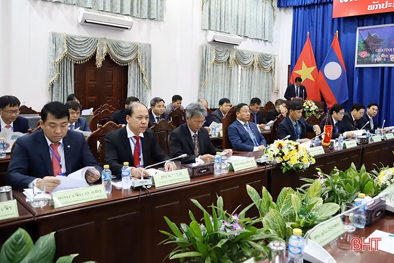 Hà Tĩnh và Bôlykhămxay xây dựng hình mẫu về hợp tác hữu nghị đặc biệt Lào - Việt