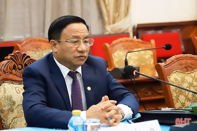 Hà Tĩnh - Khăm Muộn tiếp tục phát huy mối quan hệ hợp tác, cùng phát triển