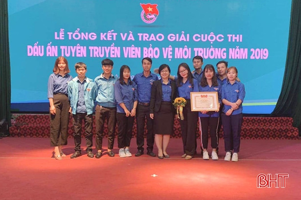 Hà Tĩnh giành 2 giải Cuộc thi “Dấu ấn tuyên truyền viên bảo vệ môi trường”
