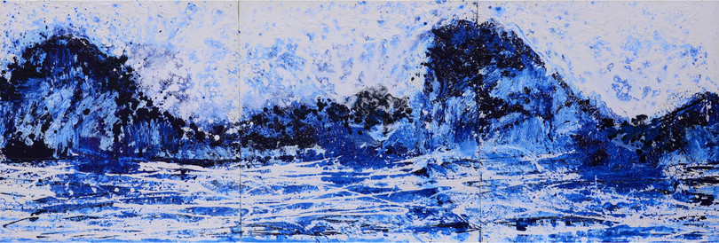 Ngắm các tác phẩm của “thần đồng hội họa Việt Nam” được ví như danh họa Pollock