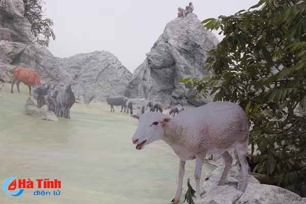 chiem nguong hang be lem doc nhat vo nhi don giang sinh o ha tinh