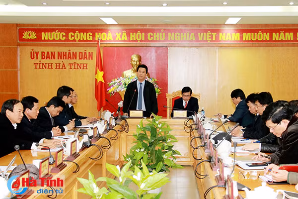 chu tich ubnd tinh ket qua an tuong trong thang 1 la tien de dong luc thuc hien nhiem vu nam 2018