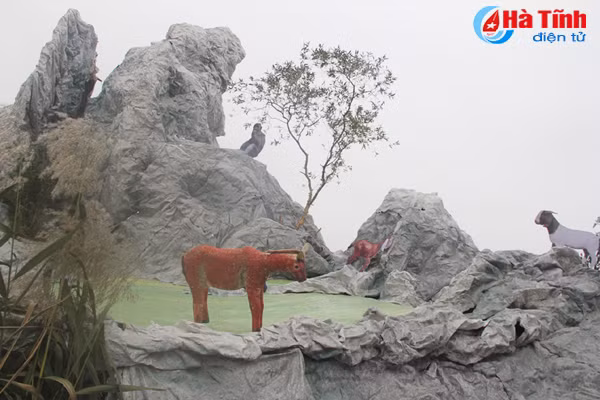 chiem nguong hang be lem doc nhat vo nhi don giang sinh o ha tinh