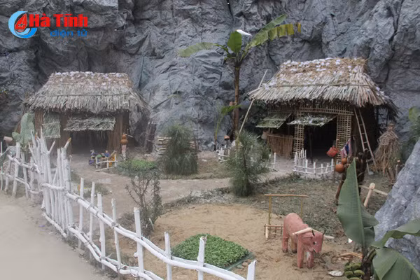 chiem nguong hang be lem doc nhat vo nhi don giang sinh o ha tinh