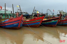 Biển động kéo dài, ngư dân gặp khó 