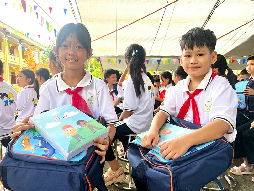 Japfa Việt Nam đồng hành cùng em đến trường