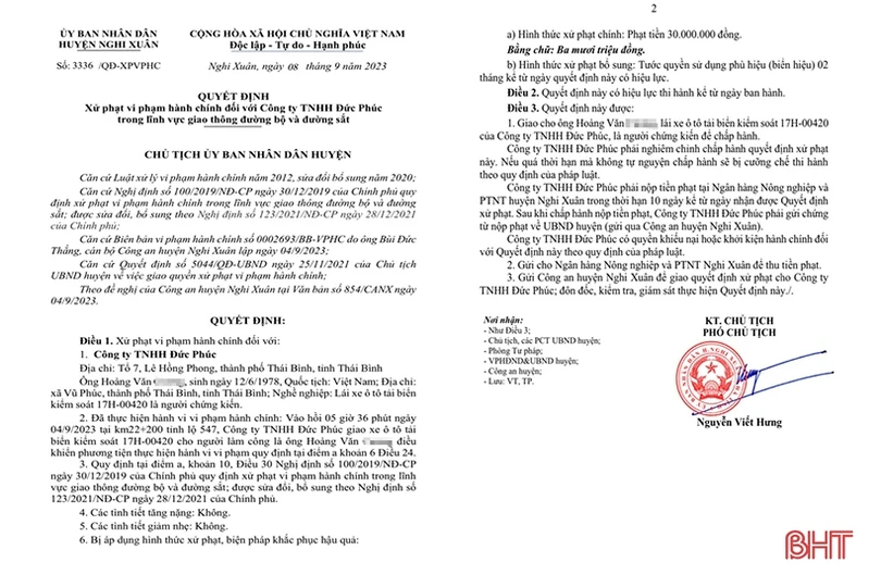 Phạt 30 triệu đồng, tước phù hiệu xe chở hàng quá tải trọng