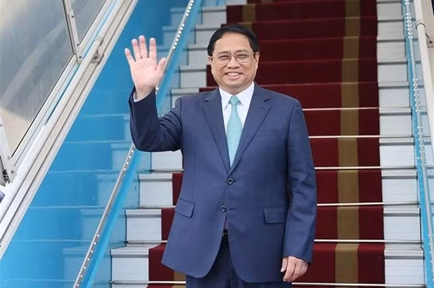 Thủ tướng Phạm Minh Chính lên đường dự Hội nghị Cấp cao ASEAN 43