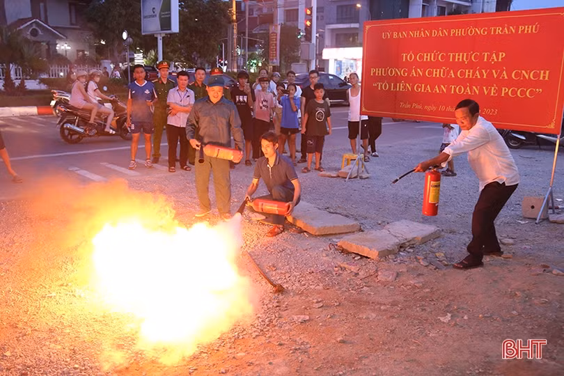 Hoàn tất công tác chuẩn bị thực tập phương án PCCC&CNCH toàn quốc
