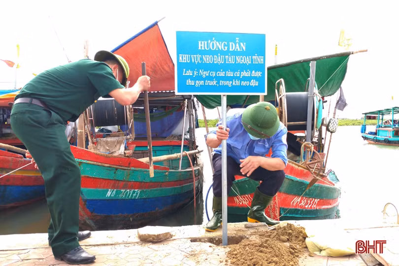 Huyện ven biển Hà Tĩnh “kích hoạt” phương án phòng chống thiên tai