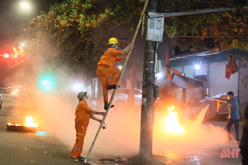 39 tổ liên gia ở Hà Tĩnh đồng loạt thực tập phương án phòng cháy, chữa cháy toàn quốc