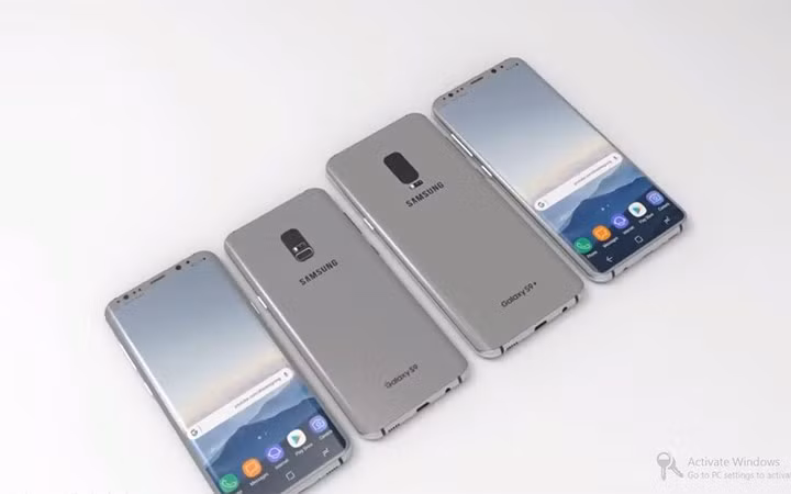 y tuong thiet ke galaxy s9 voi man hinh tran canh