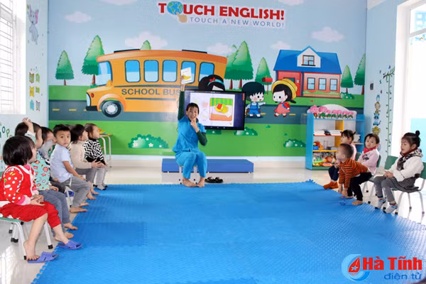 can canh ngoi truong mam non hien dai nhat phia nam ha tinh