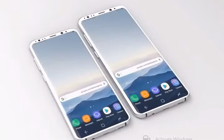 y tuong thiet ke galaxy s9 voi man hinh tran canh
