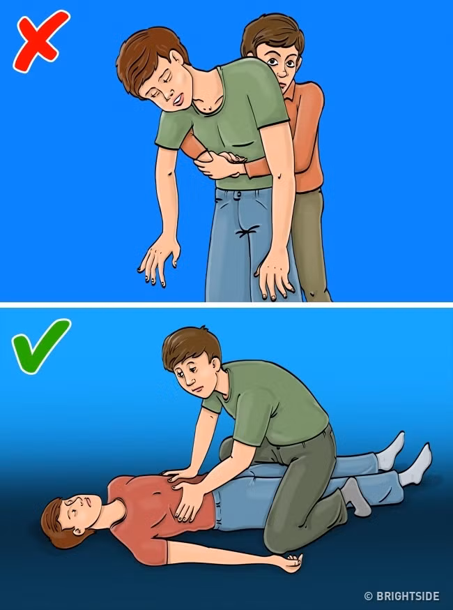 10 sai lầm thường gặp khi sơ cứu người bị thương ảnh 7 10 sai lam thuong gap khi so cuu nguoi bi thuong