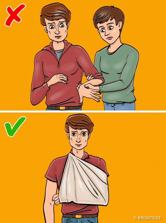 10 sai lầm thường gặp khi sơ cứu người bị thương ảnh 8 10 sai lam thuong gap khi so cuu nguoi bi thuong