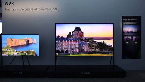 samsung gioi thieu tv qled 8k dau tien tren the gioi