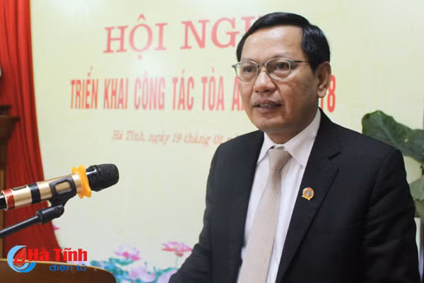 nganh toa an ha tinh phai nang cao chat luong xet xu khong de xay ra oan sai