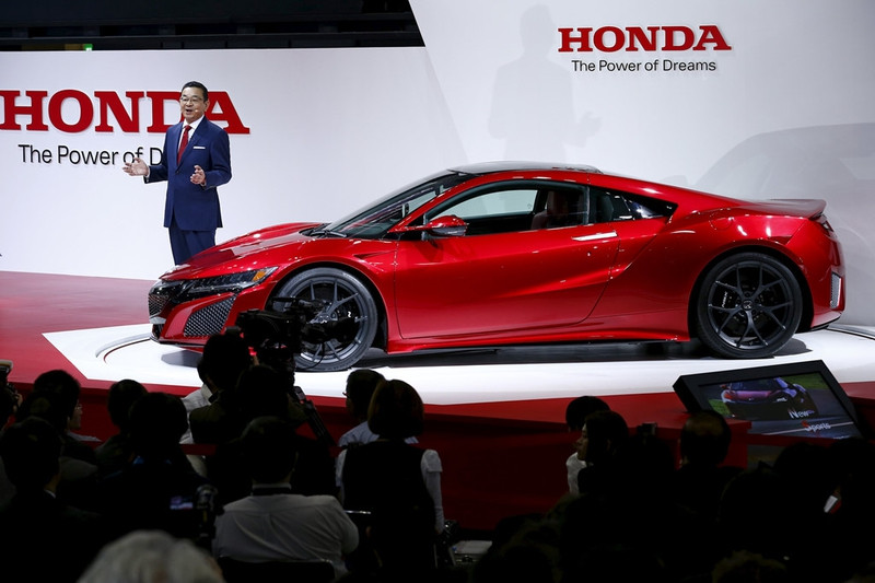 Honda NSX được giới thiệu tại quê nhà. Ảnh: Malay Mail Online 5 trien lam oto danh gia nhat the gioi