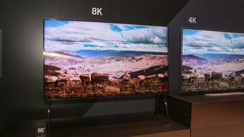 samsung gioi thieu tv qled 8k dau tien tren the gioi