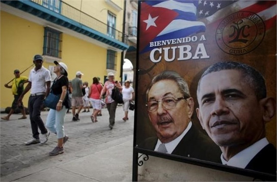 Tổng thống Mỹ Barack Obama bắt đầu thăm chính thức Cuba ảnh 1