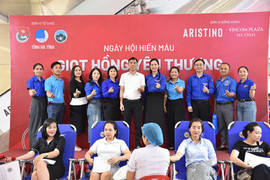 Thu về 155 đơn vị máu tại ngày hội “Giọt hồng yêu thương”
