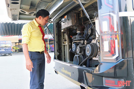 Doanh nghiệp kinh doanh vận tải ở Hà Tĩnh ngăn ngừa nguy cơ cháy nổ xe khách 