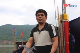 Ngư dân Hà Tĩnh trúng đậm 1 tấn cá trước bão Kajiki