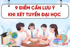 [Motion graphics] 9 điểm cần lưu ý khi xét tuyển đại học