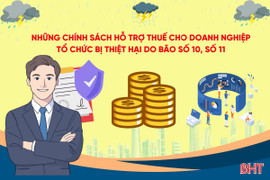 [Motion Graphics] Những chính sách hỗ trợ thuế cho doanh nghiệp, tổ chức bị thiệt hại do bão