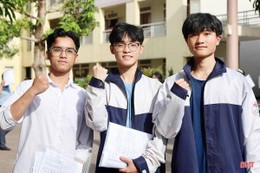 Tỷ lệ học sinh đỗ tốt nghiệp THPT ở Hà Tĩnh đạt 99,83%