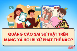 [Motion Graphics] Quảng cáo sai sự thật trên mạng xã hội bị xử phạt thế nào?