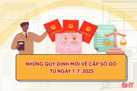 [Motion Graphics] Những quy định mới về cấp sổ đỏ từ ngày 1/7/2025
