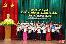 Phường Hà Huy Tập vinh danh 64 điển hình thi đua yêu nước